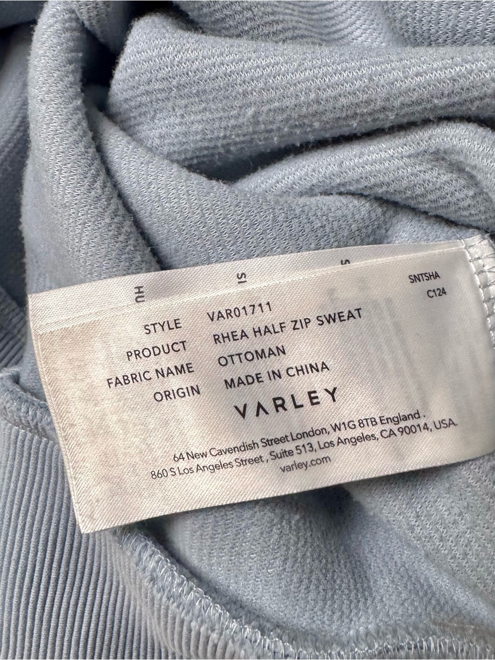 Varley Rhea Half Zip Sweatshirt - Picture 5 of 8